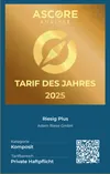 Siegel Tarif des Jahres Ascore
