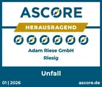 Ascore-Siegel Unfall 01/26