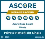 Siegel Privathaftpflicht Single Riesig Herausragend
