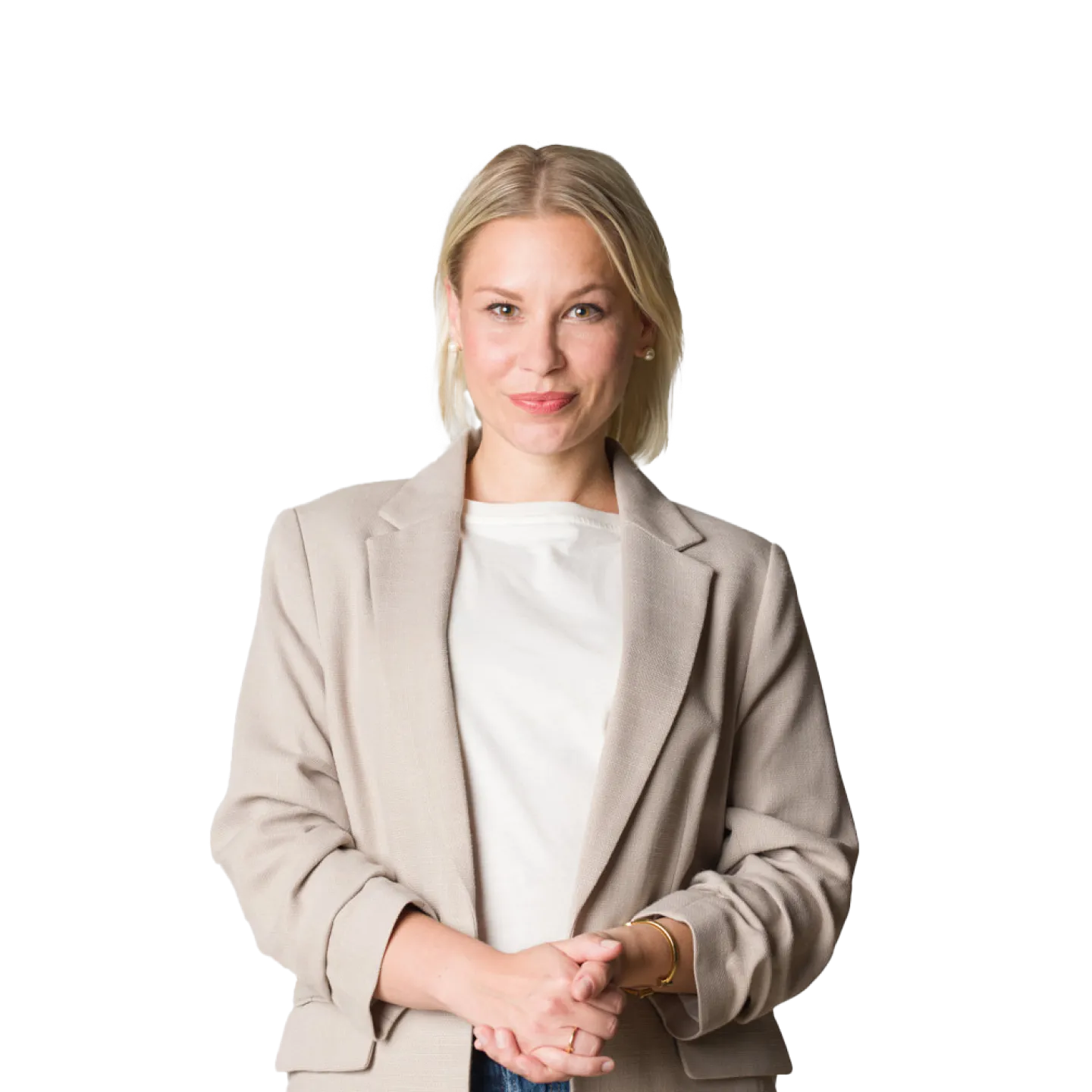 Eine kompetente Marketing-Managerin